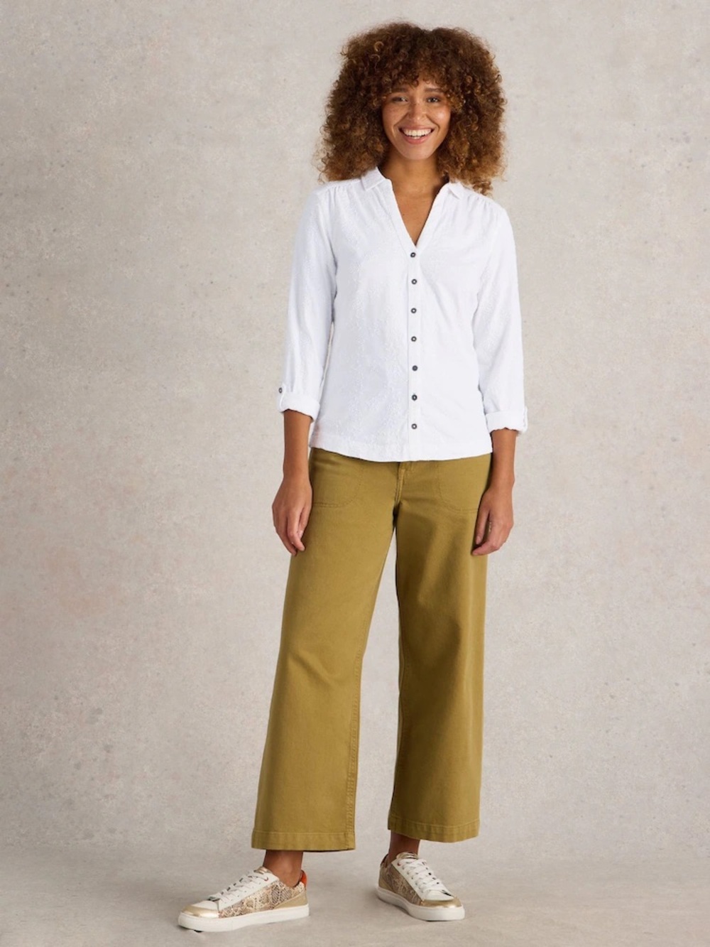 White Stuff Annie Broderie Jersey
Shirt - Picture 2 of 11